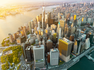 Downtown Manhattan Skyline - Battery Park -  Wall Street - iStock.com|Nafiz Rahat